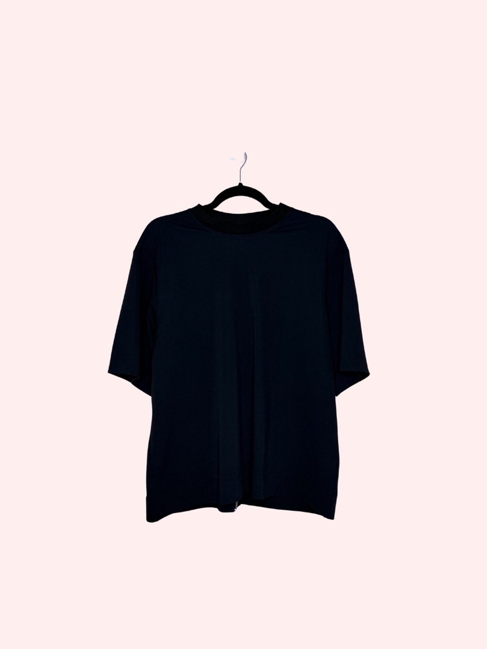 All Saints Women’s Black Short Sleeve Crew Tee